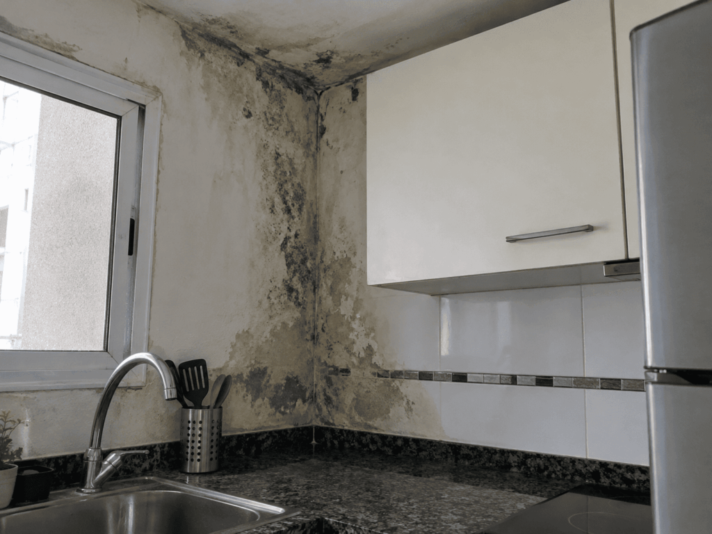 humedad cocina